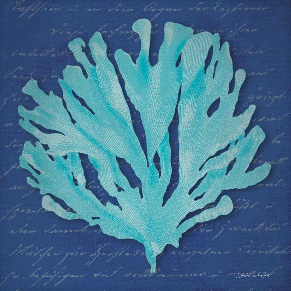 Blue Coral art print by Stephanie Marrott for $57.95 CAD