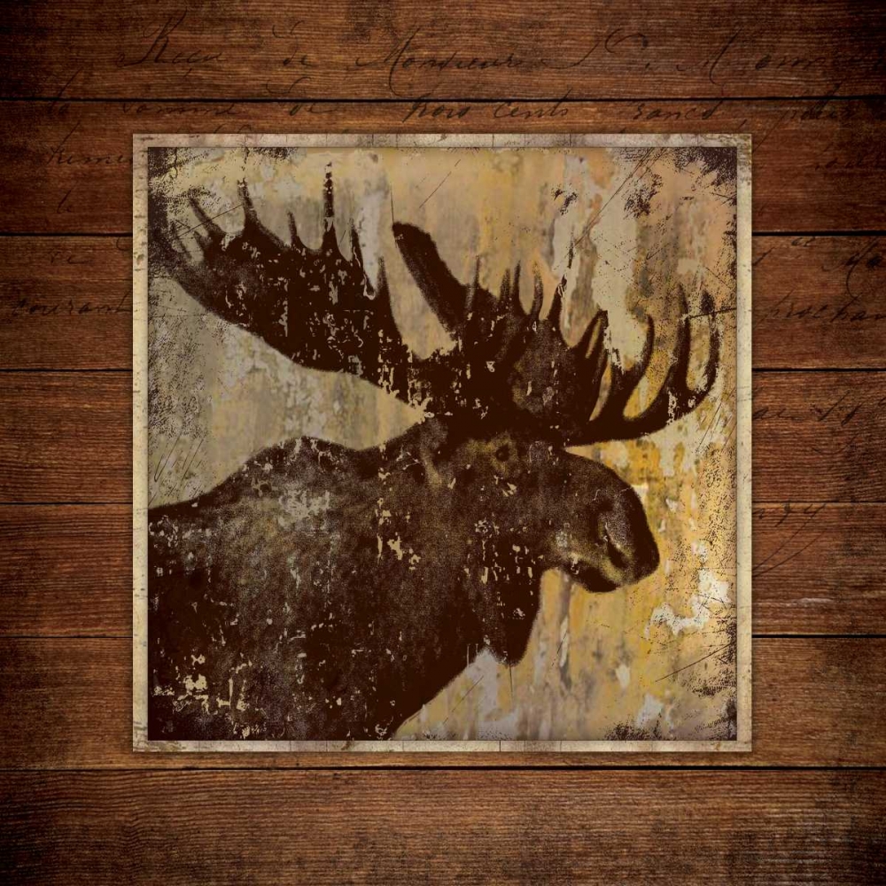 Moose Portrait art print by Stephanie Marrott for $57.95 CAD