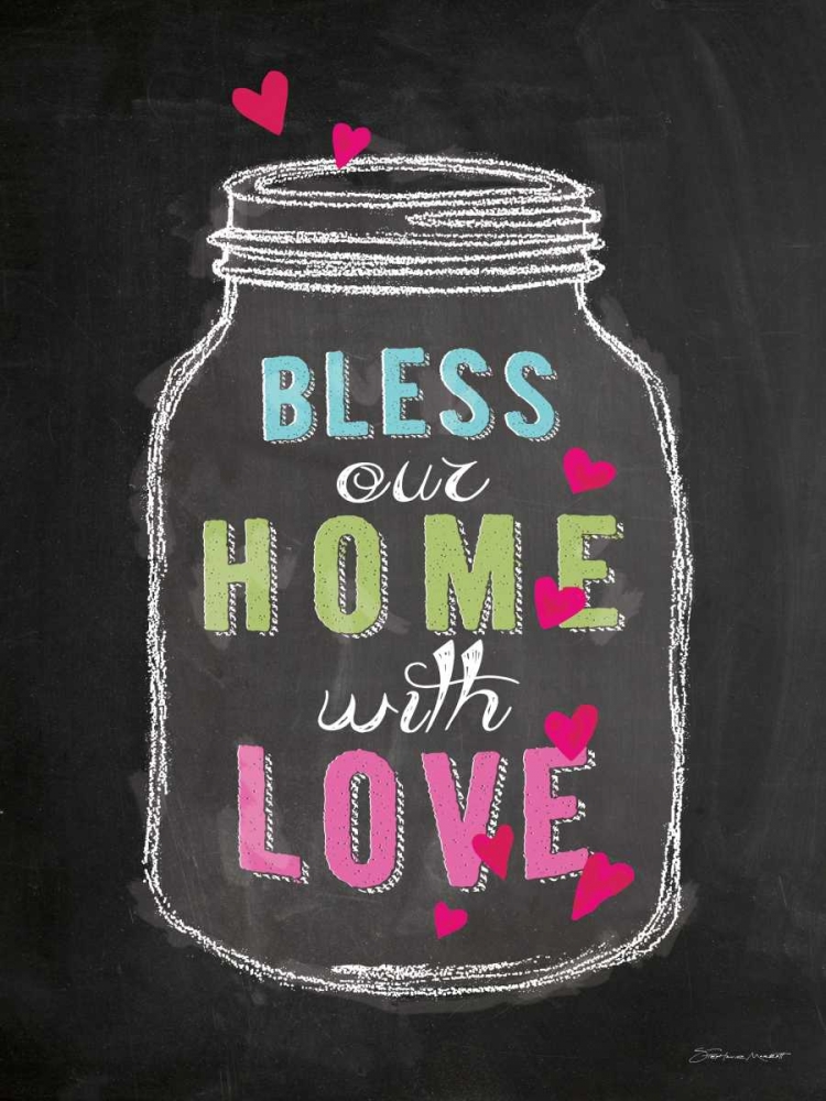 Bless Our Home art print by Stephanie Marrott for $57.95 CAD