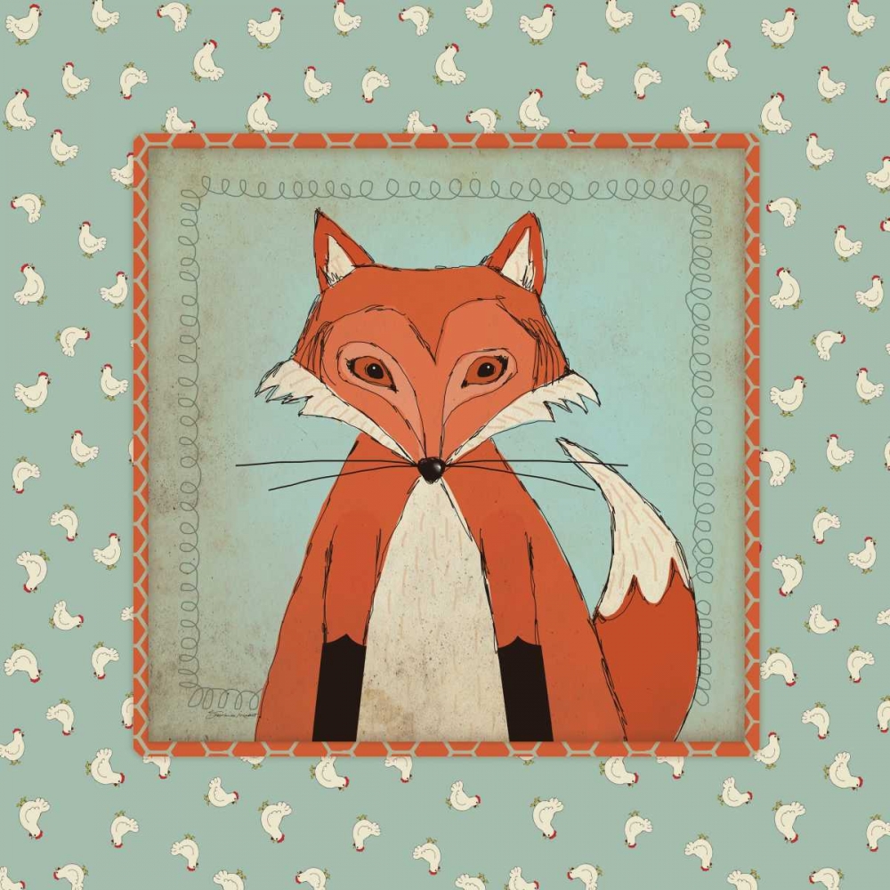 Fox in Frame art print by Stephanie Marrott for $57.95 CAD