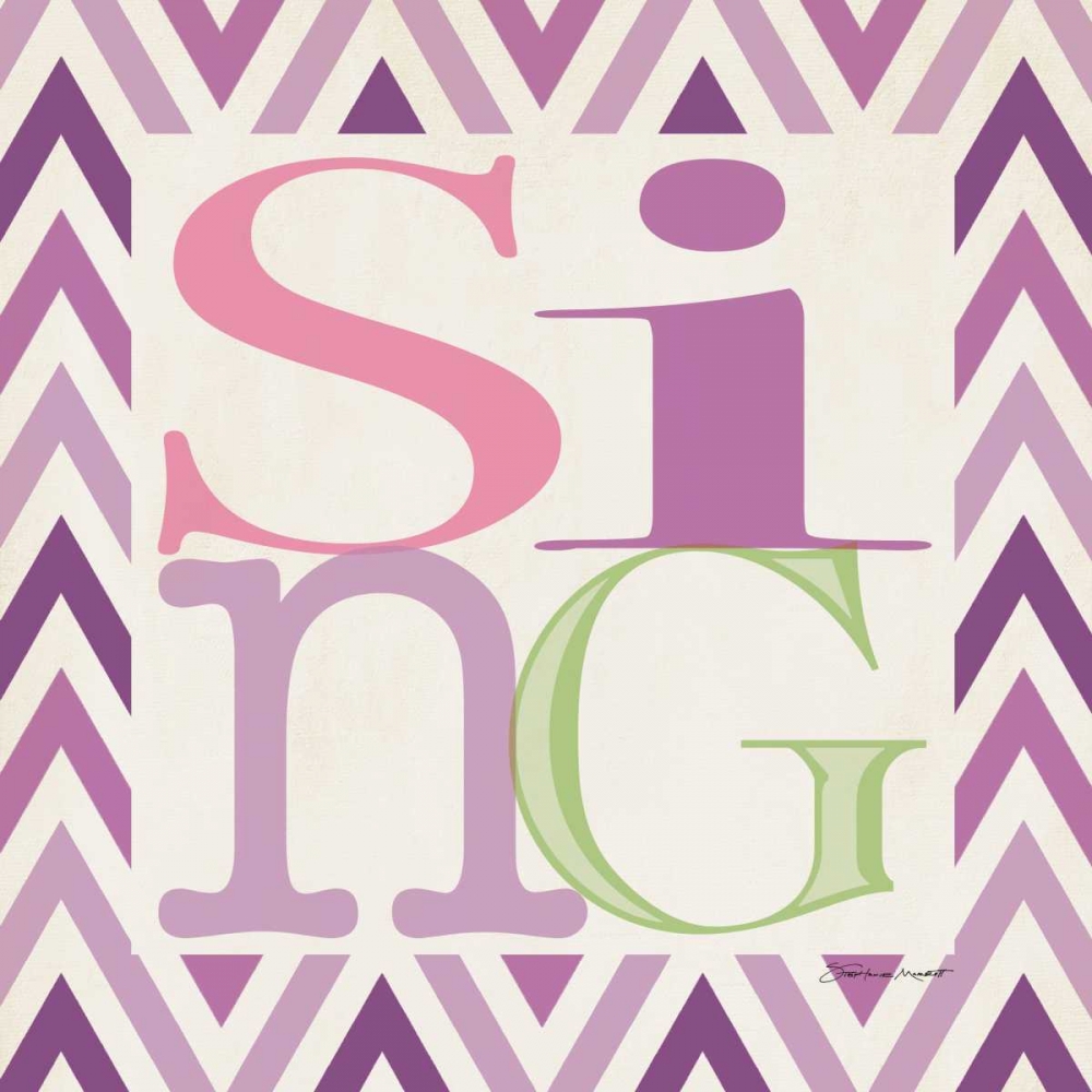Playroom Sing II art print by Stephanie Marrott for $57.95 CAD