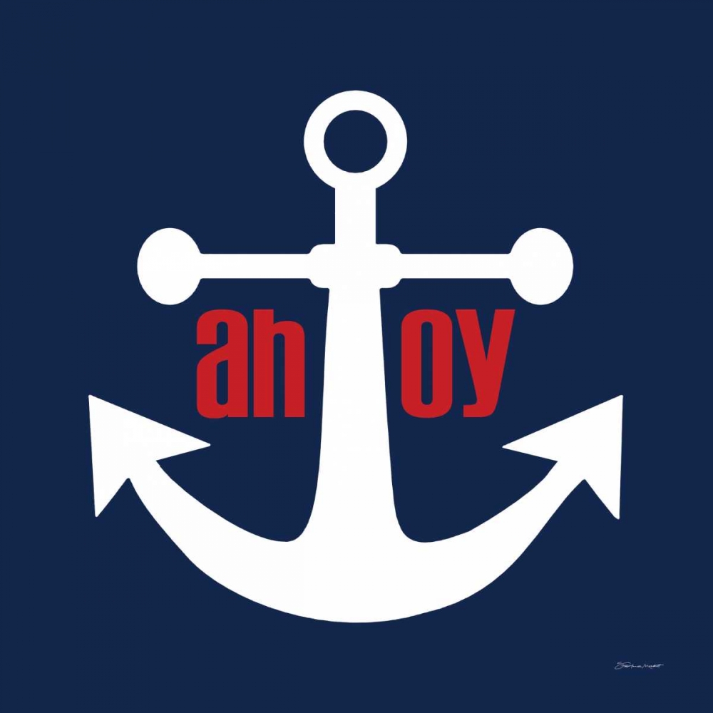 Ahoy! art print by Stephanie Marrott for $57.95 CAD