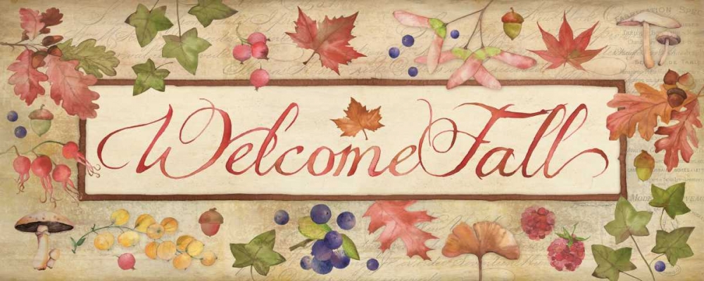 Welcome Fall art print by Stephanie Marrott for $57.95 CAD