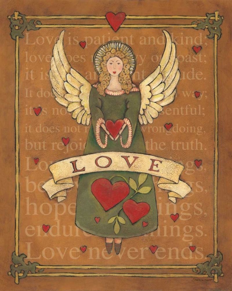 Angel Love art print by Stephanie Marrott for $57.95 CAD