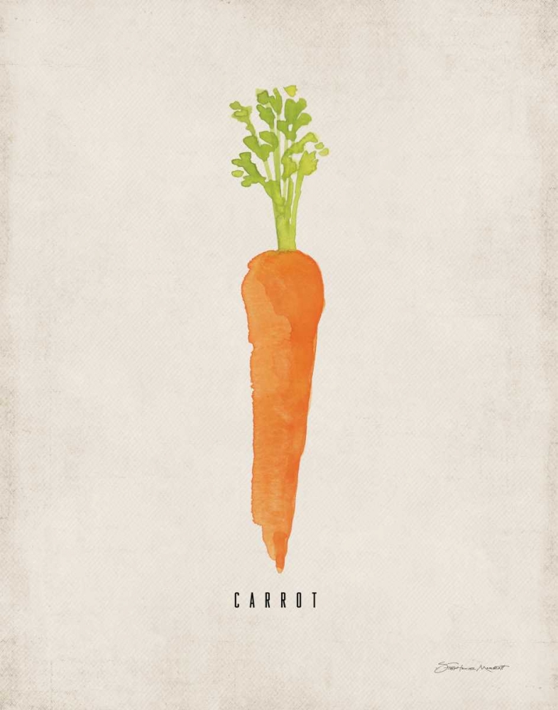 Carrot art print by Stephanie Marrott for $57.95 CAD