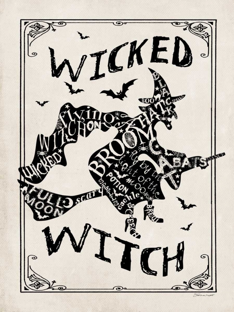 Wicked Witch I  art print by Stephanie Marrott for $57.95 CAD