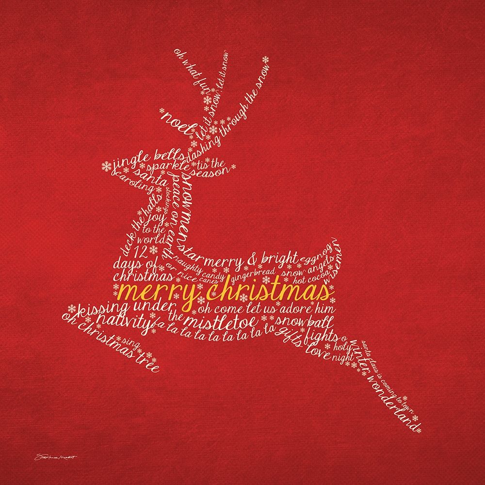 Reindeer art print by Stephanie Marrott for $57.95 CAD