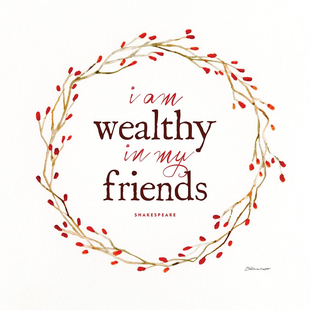 I Am Wealthy art print by Stephanie Marrott for $57.95 CAD