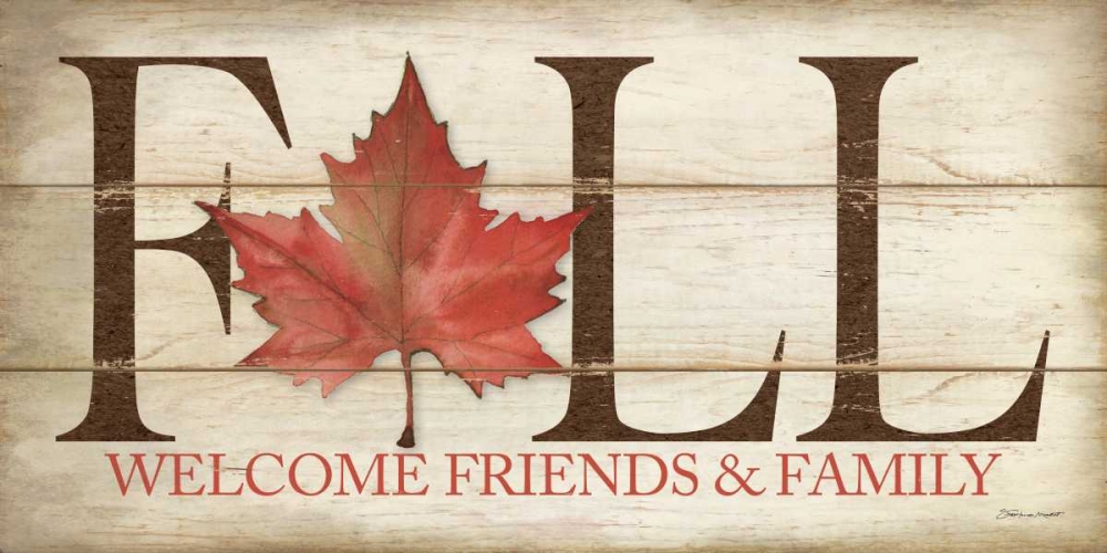 Fall Welcome art print by Stephanie Marrott for $57.95 CAD