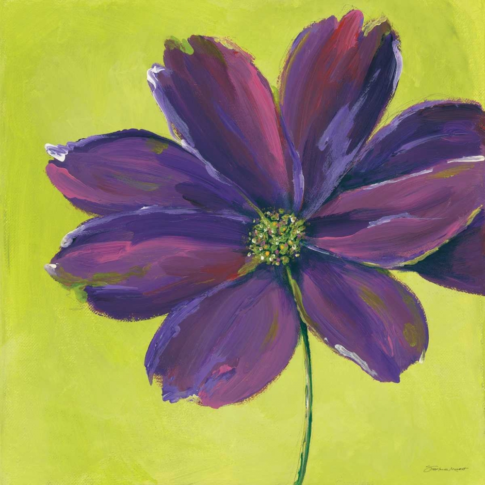 Purple Blooming III art print by Stephanie Marrott for $57.95 CAD