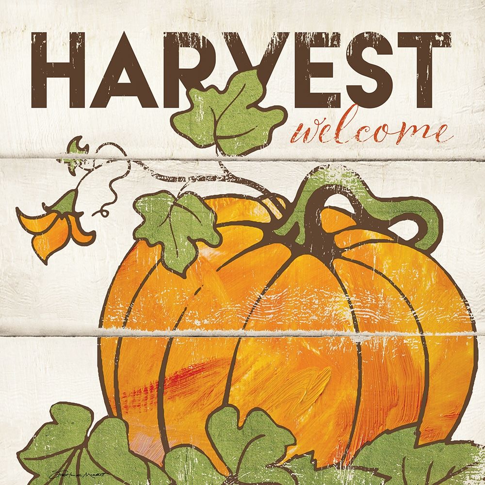 Harvest Welcome art print by Stephanie Marrott for $57.95 CAD