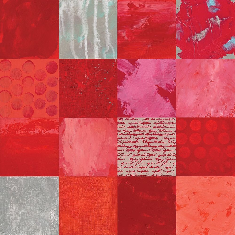 Textures In Red art print by Stephanie Marrott for $57.95 CAD