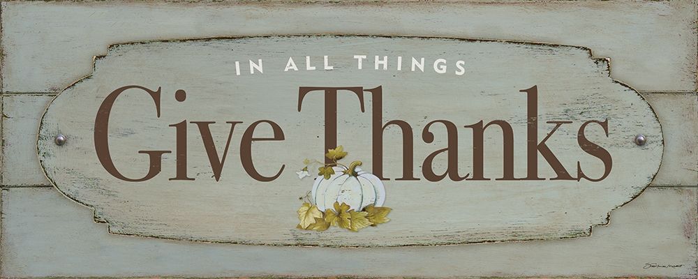 Give Thanks art print by Stephanie Marrott for $57.95 CAD