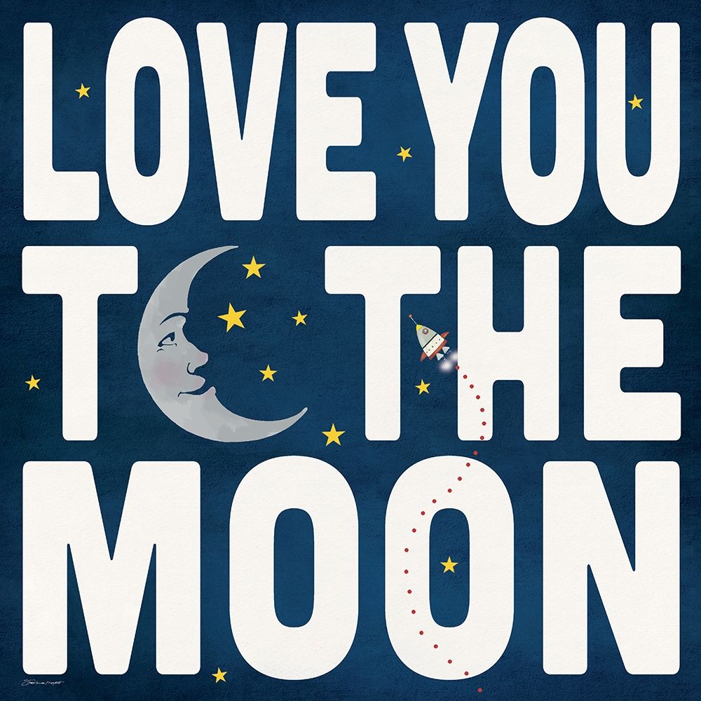 To the Moon art print by Stephanie Marrott for $57.95 CAD