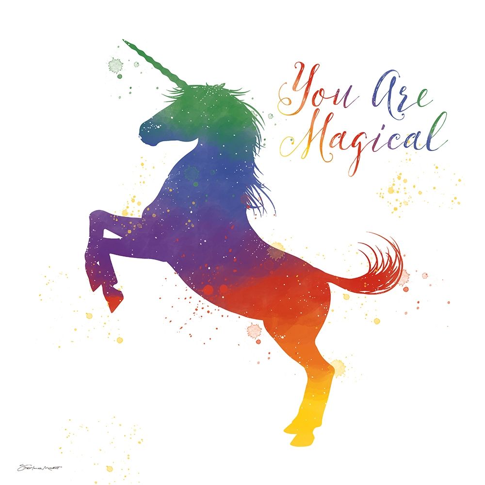 Magical Unicorn art print by Stephanie Marrott for $57.95 CAD