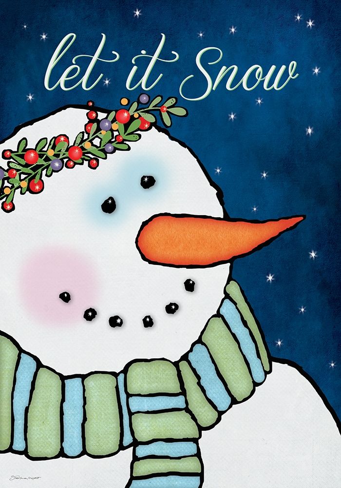 Let it Snow art print by Stephanie Marrott for $57.95 CAD