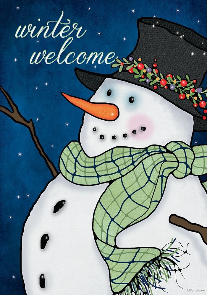 Winter Welcome art print by Stephanie Marrott for $57.95 CAD