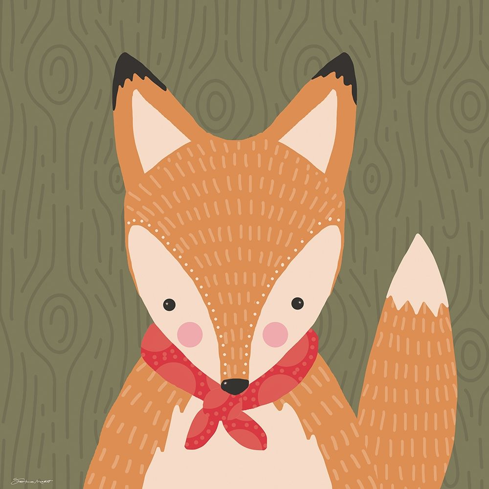 Woodland Fox art print by Stephanie Marrott for $57.95 CAD