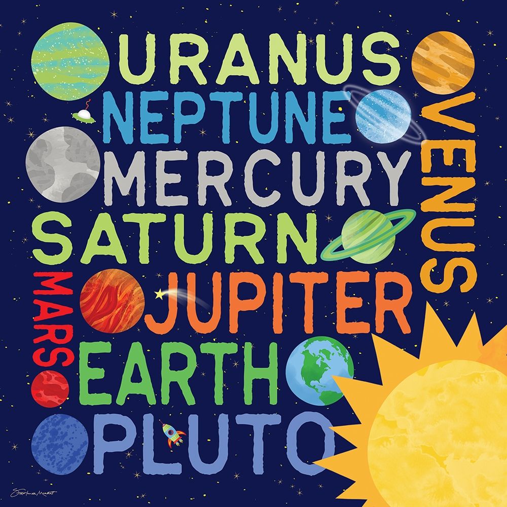 Our Planets art print by Stephanie Marrott for $57.95 CAD