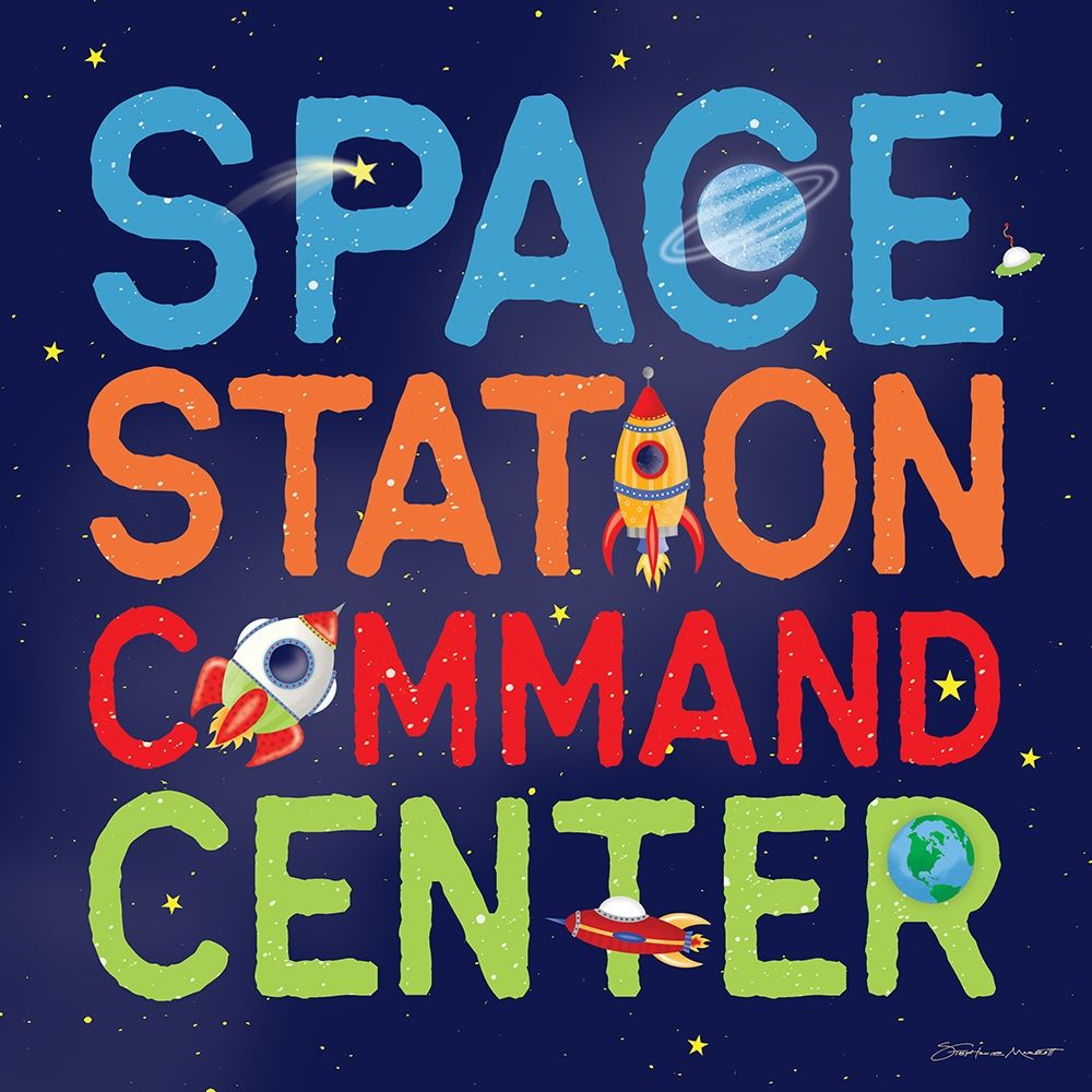 Space Command art print by Stephanie Marrott for $57.95 CAD