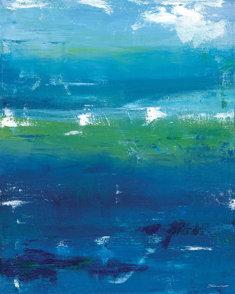 Abstract In Blue I art print by Stephanie Marrott for $57.95 CAD