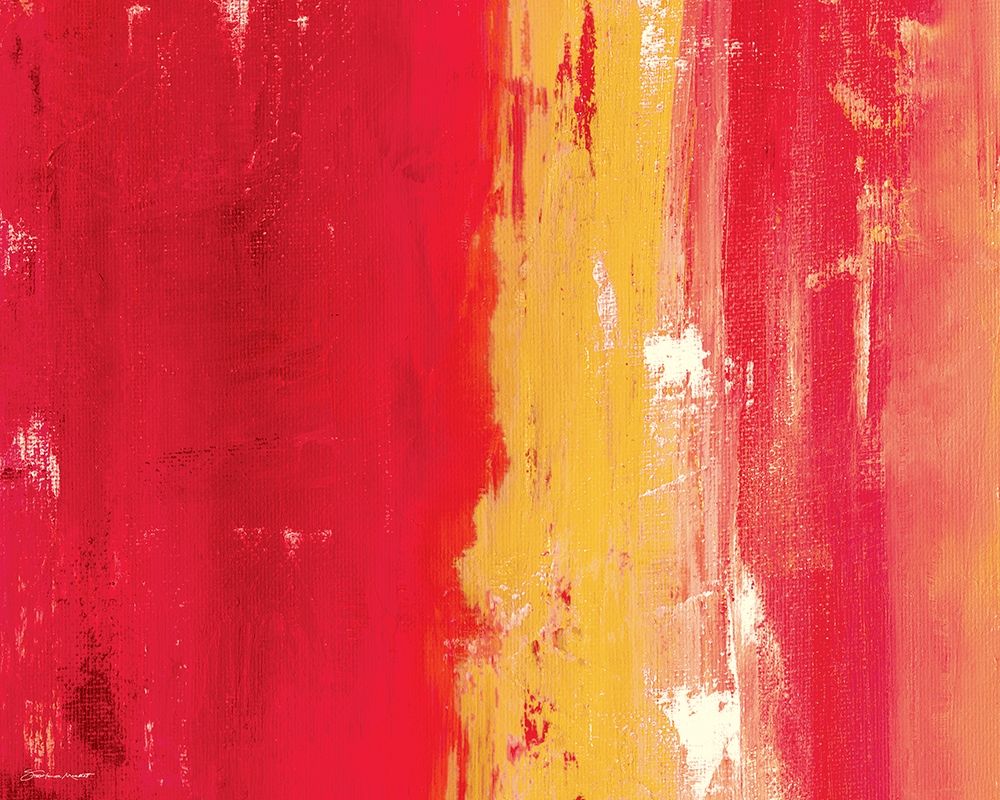 Red and Gold art print by Stephanie Marrott for $57.95 CAD