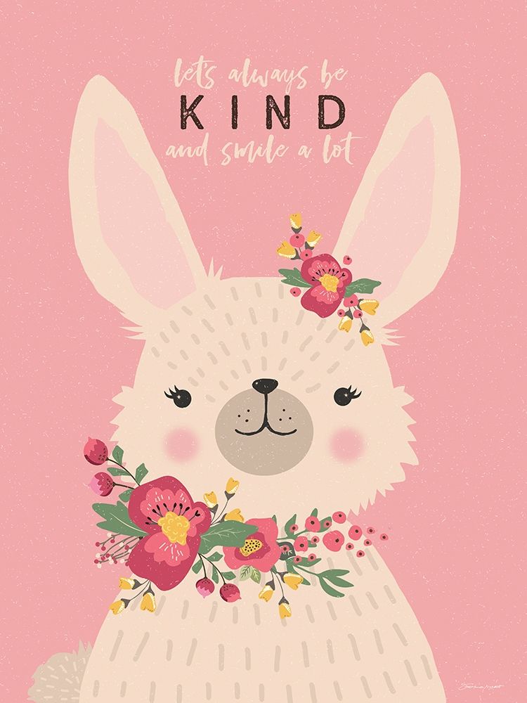 Kind Bunny art print by Stephanie Marrott for $57.95 CAD
