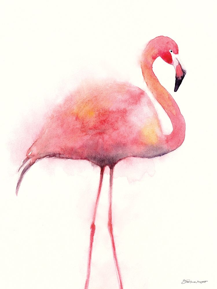 Flamingo II art print by Stephanie Marrott for $57.95 CAD