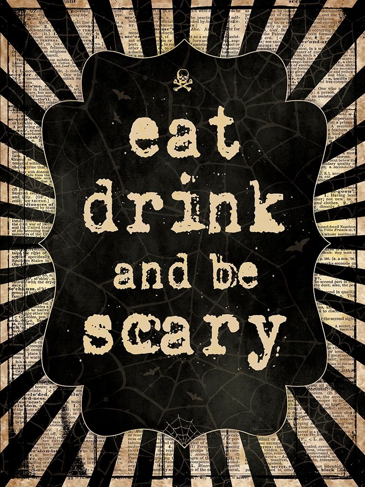 Be Scary art print by Stephanie Marrott for $57.95 CAD