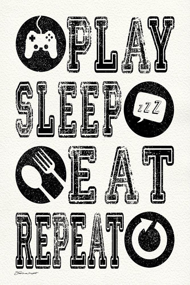Repeat art print by Stephanie Marrott for $57.95 CAD