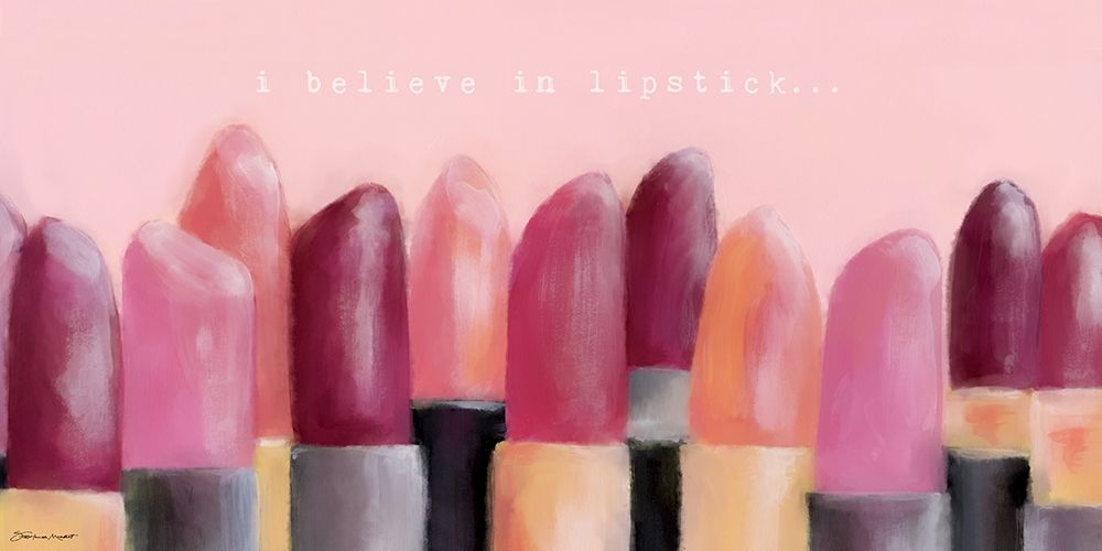 Lipstick Line-Up art print by Stephanie Marrott for $57.95 CAD