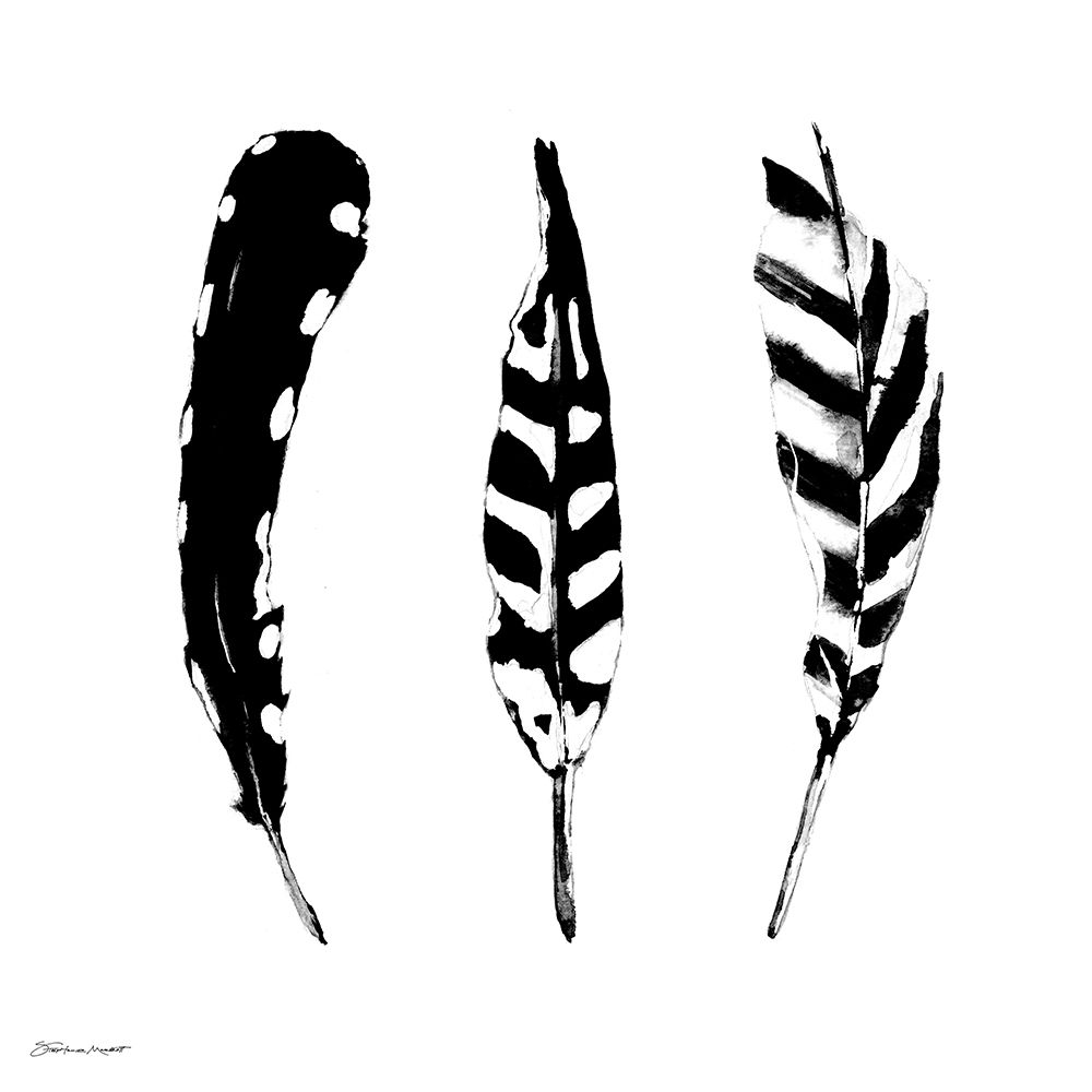 Three Feathers art print by Stephanie Marrott for $57.95 CAD
