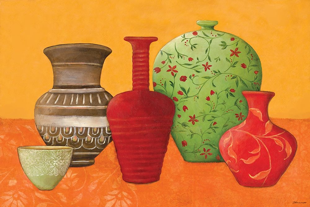 Jewel Vases art print by Stephanie Marrott for $57.95 CAD