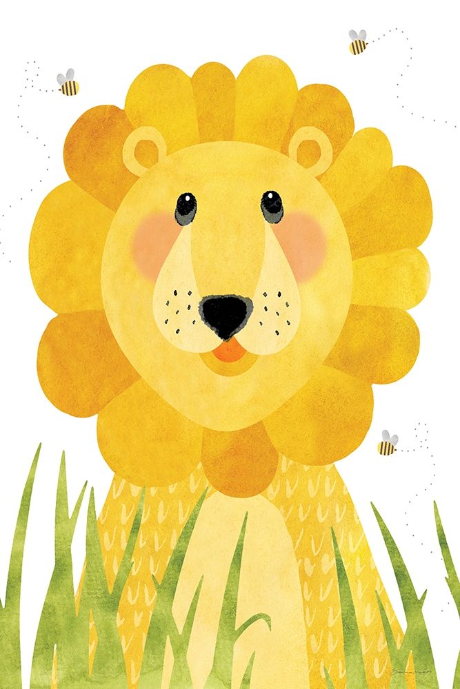 Lion art print by Stephanie Marrott for $57.95 CAD
