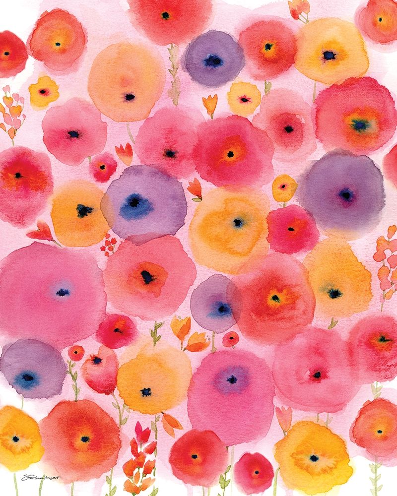 Sunshine Flowers art print by Stephanie Marrott for $57.95 CAD