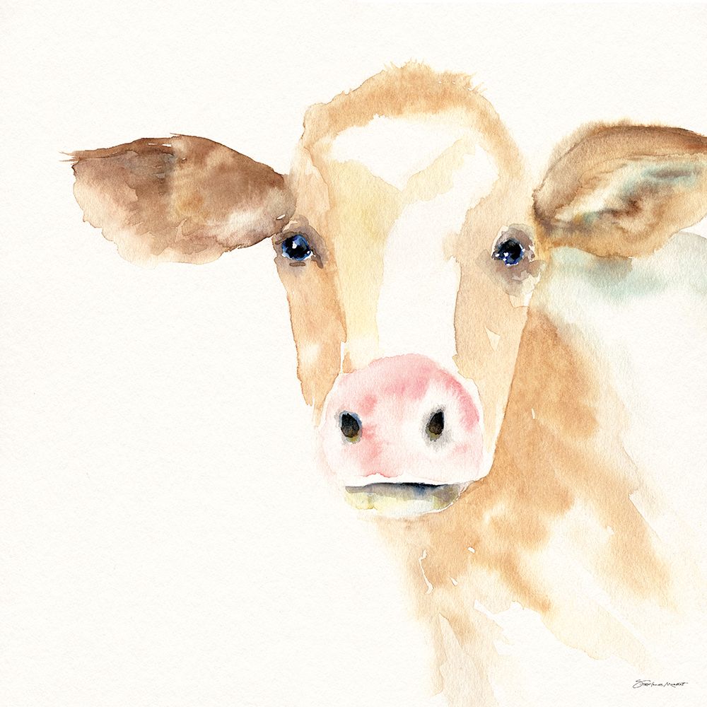 On The Farm Cow art print by Stephanie Marrott for $57.95 CAD