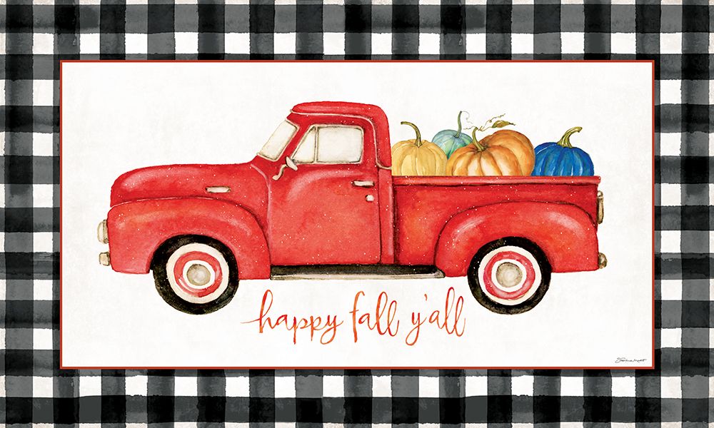 Happy Fall Yall art print by Stephanie Marrott for $57.95 CAD
