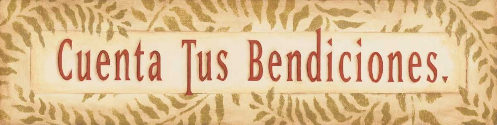 Cuenta Tus Bendiciones art print by Stephanie Marrott for $57.95 CAD