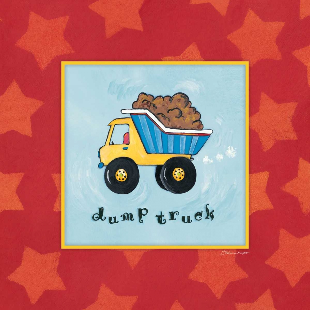 Dump Truck art print by Stephanie Marrott for $57.95 CAD