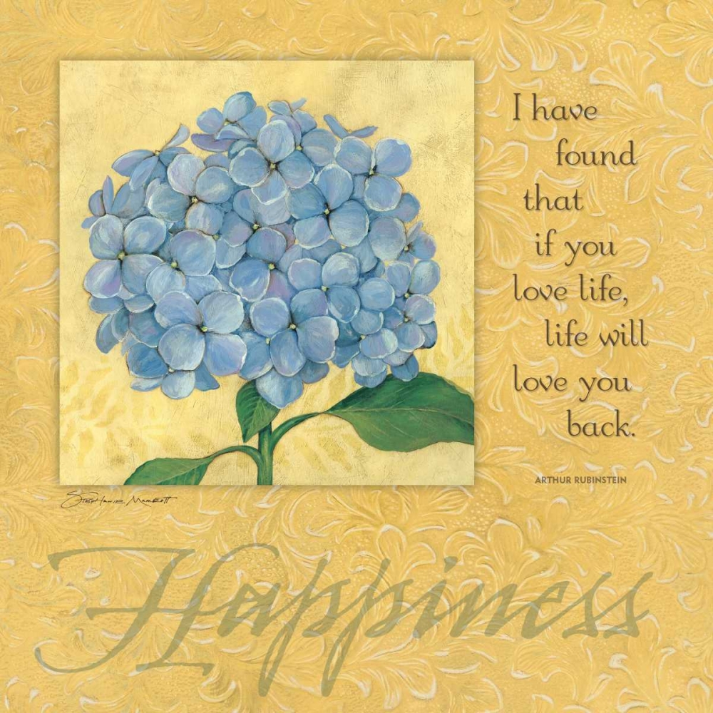 Happiness-Hydrangea art print by Stephanie Marrott for $57.95 CAD