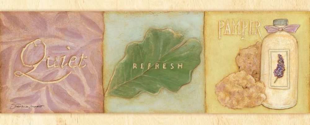 Quiet Refresh Pamper art print by Stephanie Marrott for $57.95 CAD