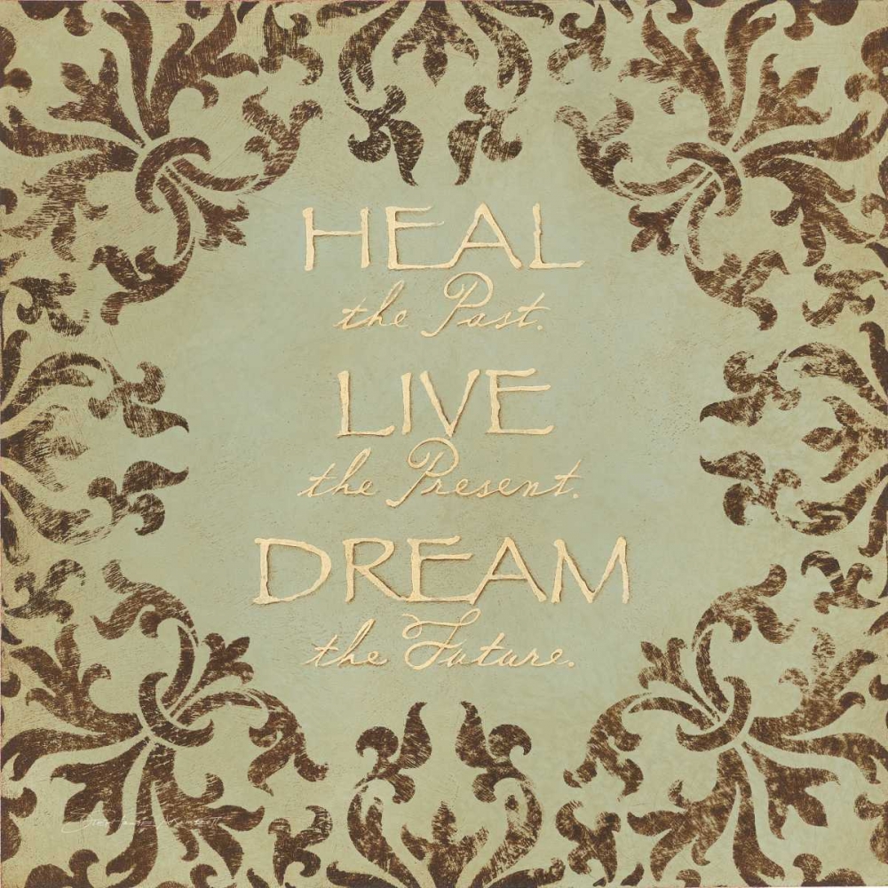 Heal Live Dream art print by Stephanie Marrott for $57.95 CAD