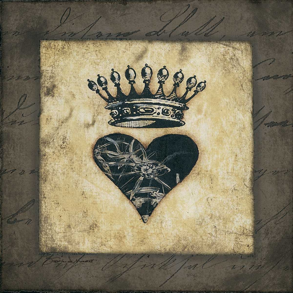 Heart Crown art print by Stephanie Marrott for $57.95 CAD