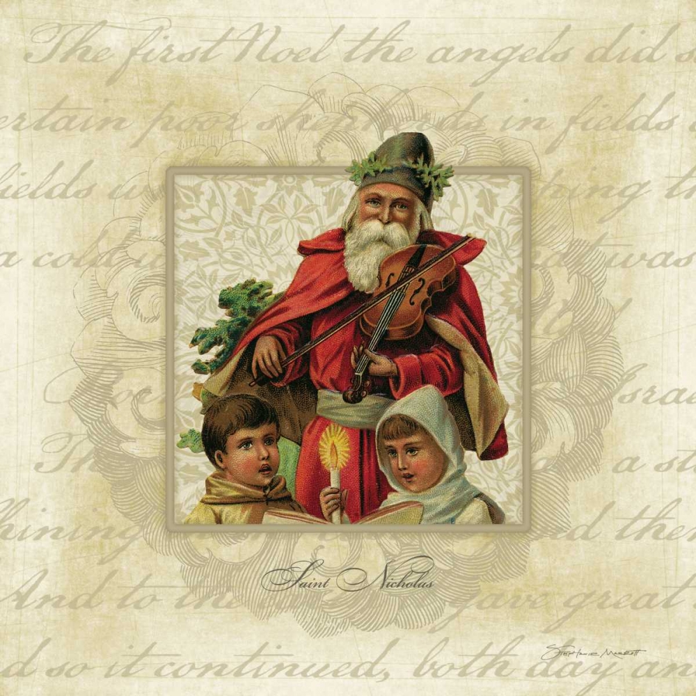 Saint Nicholas art print by Stephanie Marrott for $57.95 CAD