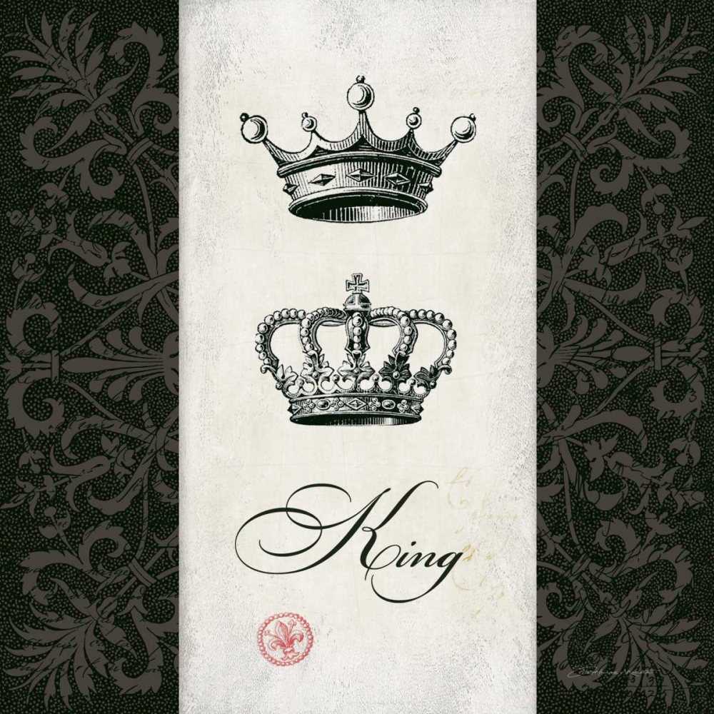 King art print by Stephanie Marrott for $57.95 CAD