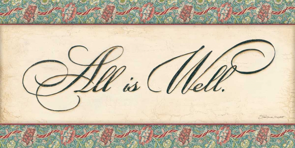 All is Well art print by Stephanie Marrott for $57.95 CAD