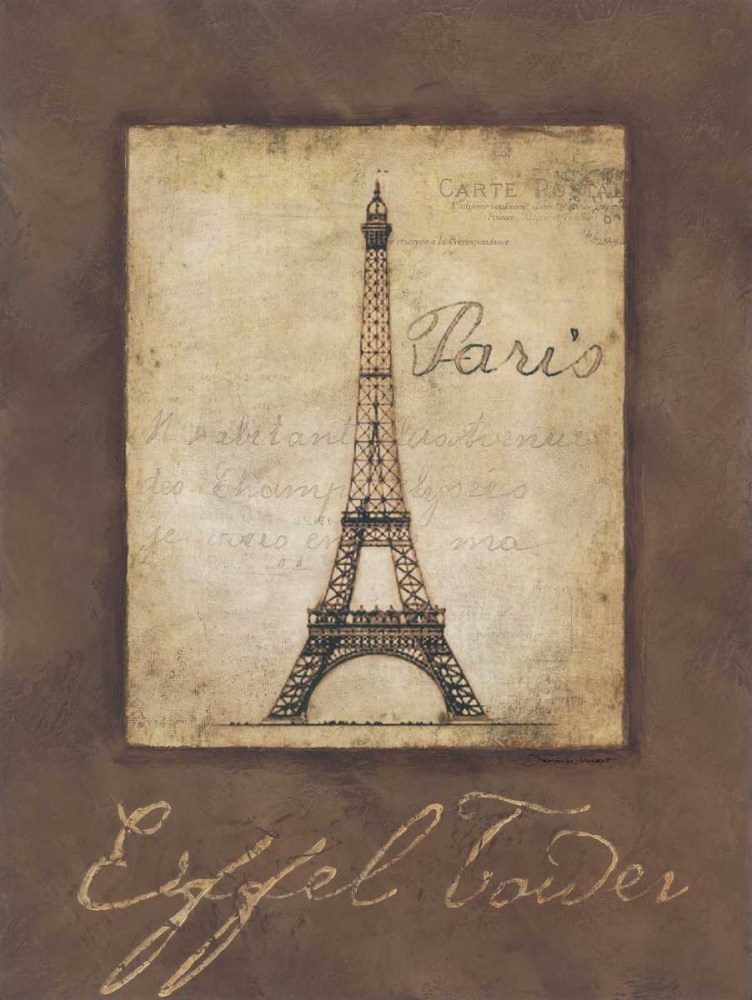 Eiffel Tower art print by Stephanie Marrott for $57.95 CAD