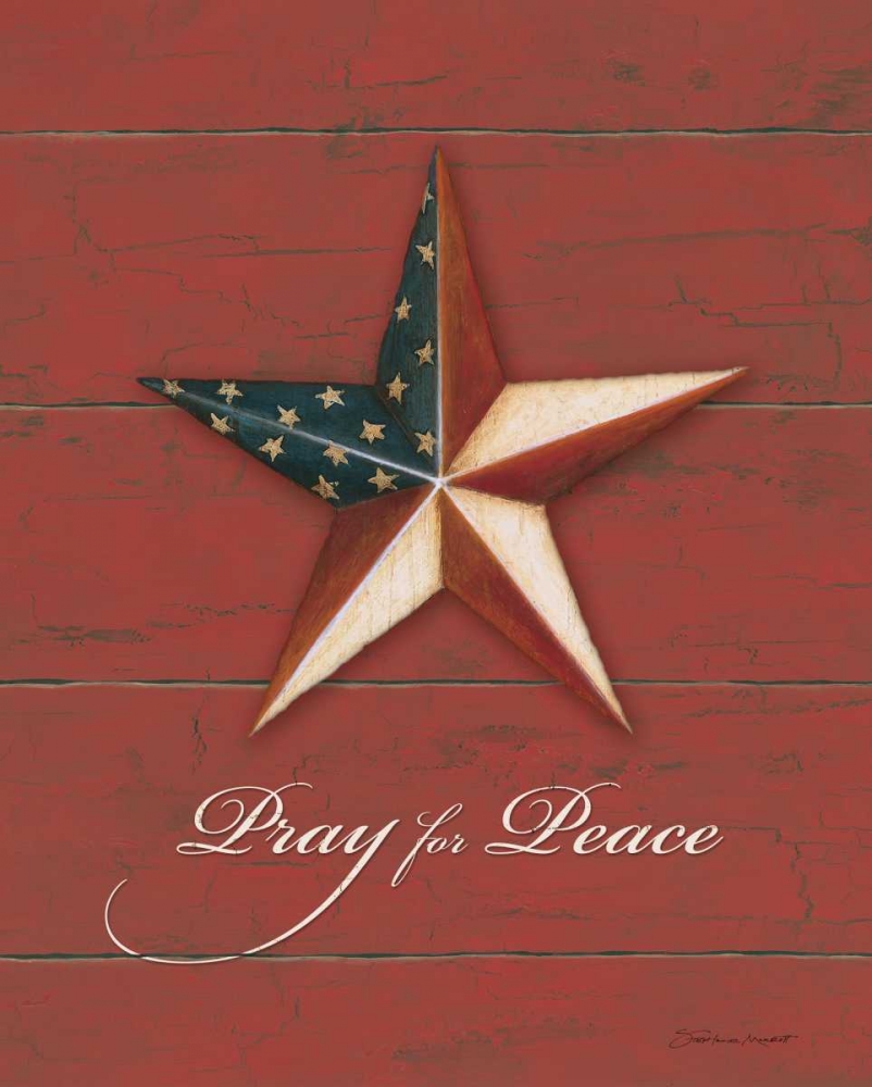 Pray for Peace art print by Stephanie Marrott for $57.95 CAD