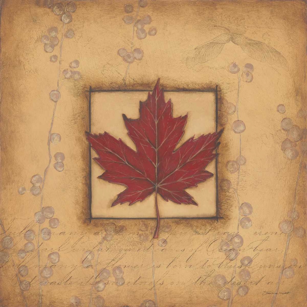 Maple Leaf art print by Stephanie Marrott for $57.95 CAD