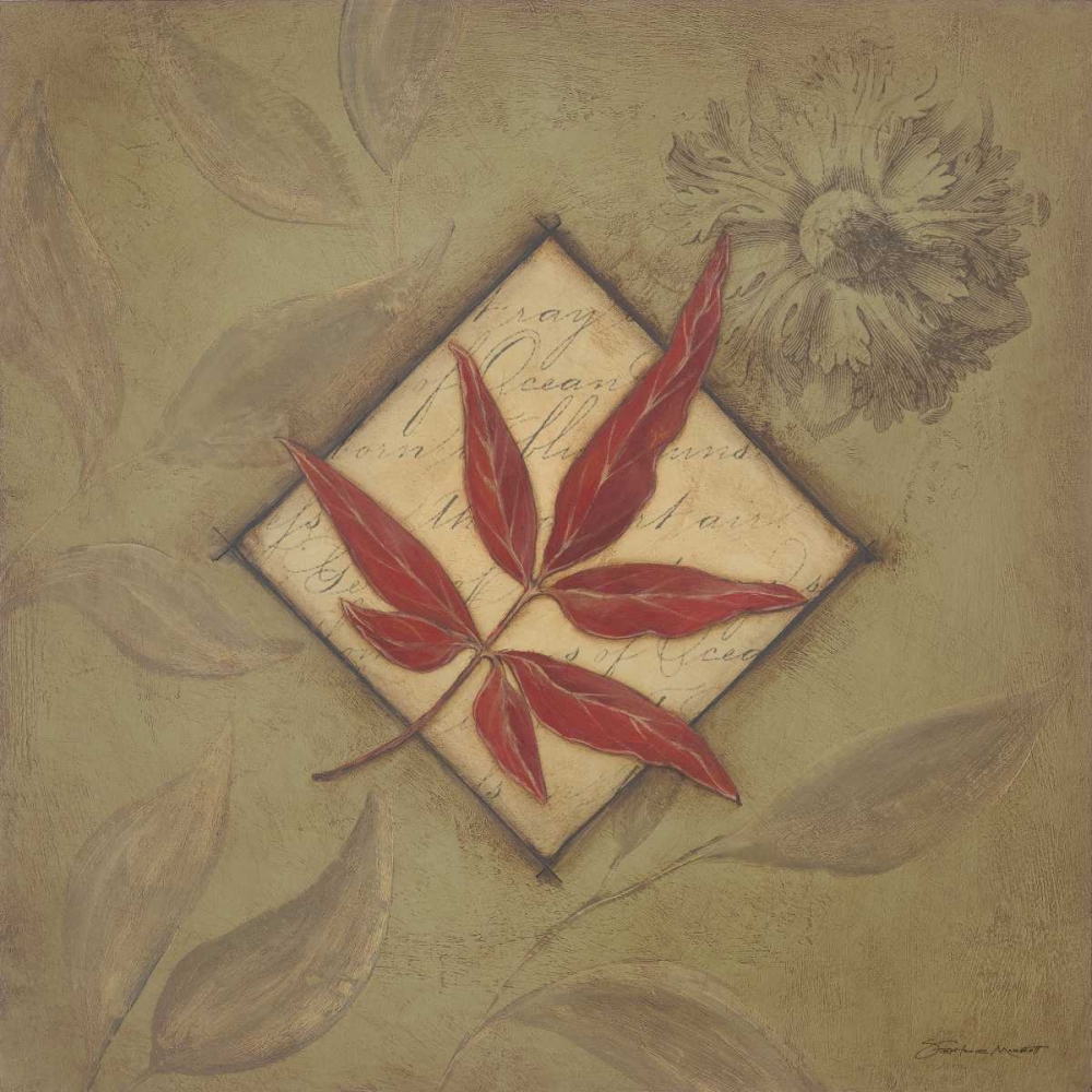 Red Leaf art print by Stephanie Marrott for $57.95 CAD